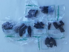 10 Pack XLR Neutrik 5 Male and 5 Female 3-Pin Cable Connector w/ Gold Contacts