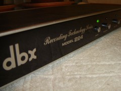 DBX 224, Tape Noise Reduction, Encode/Decode, Made in USA, Vintage Unit
