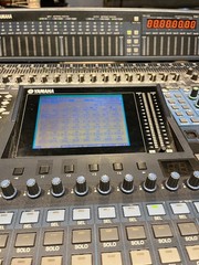 Yamaha DM1000 Digital Mixing Console W/ Optional Full Meter Bridge