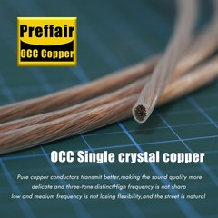 OCC Single-Crystal Copper Wire Speaker Wire Amplifier Tube Jumper Audio Cable