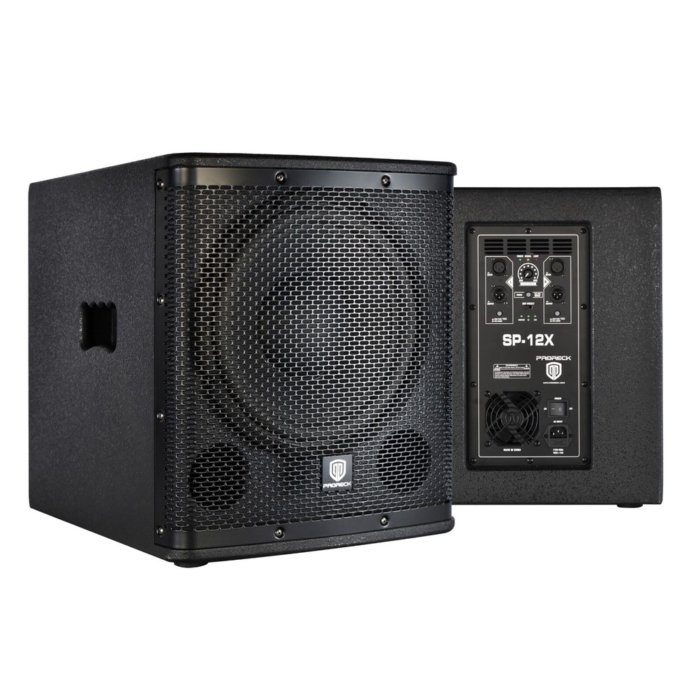 Proreck SP-12X 1000W Powered DJ Subwoofer For Stage DJ