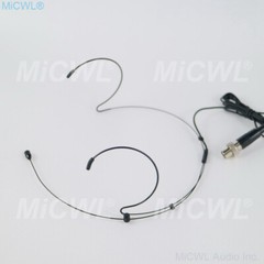 Black Head Headset Microphone for MiPro ACT series Wireless System MiCWL B40