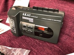 AKAI Professional TRACKMAN STUDIO U5 4 Track CASSETTE PLAYER RECORDER As-Is!