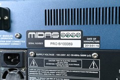 Midas PRO6 64-Channel Digital Console with Road Case and DL371 Engine CG008FX
