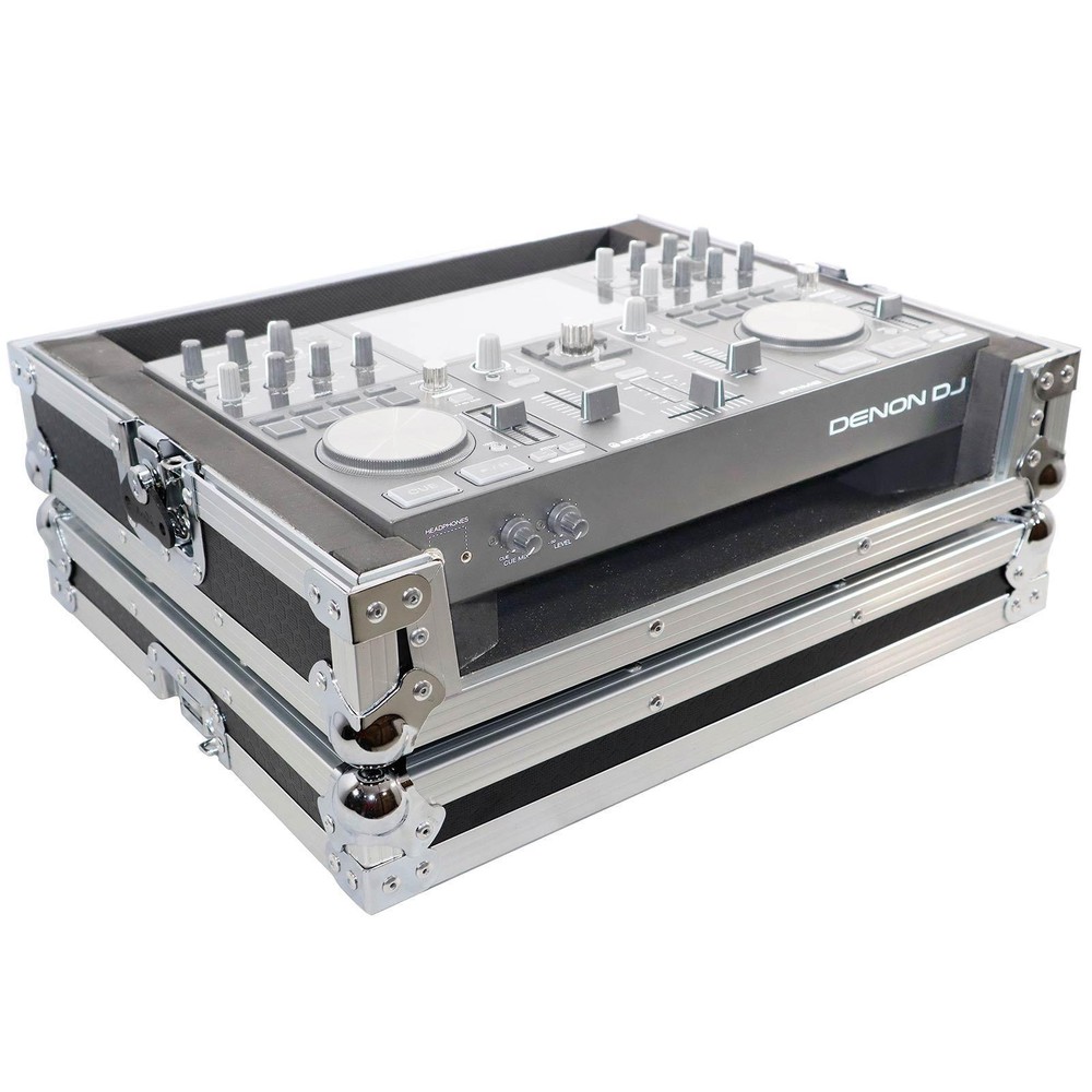 ProX X-PRIME GO Padded Hard Flight Case for Denon Prime Go Digital Controller