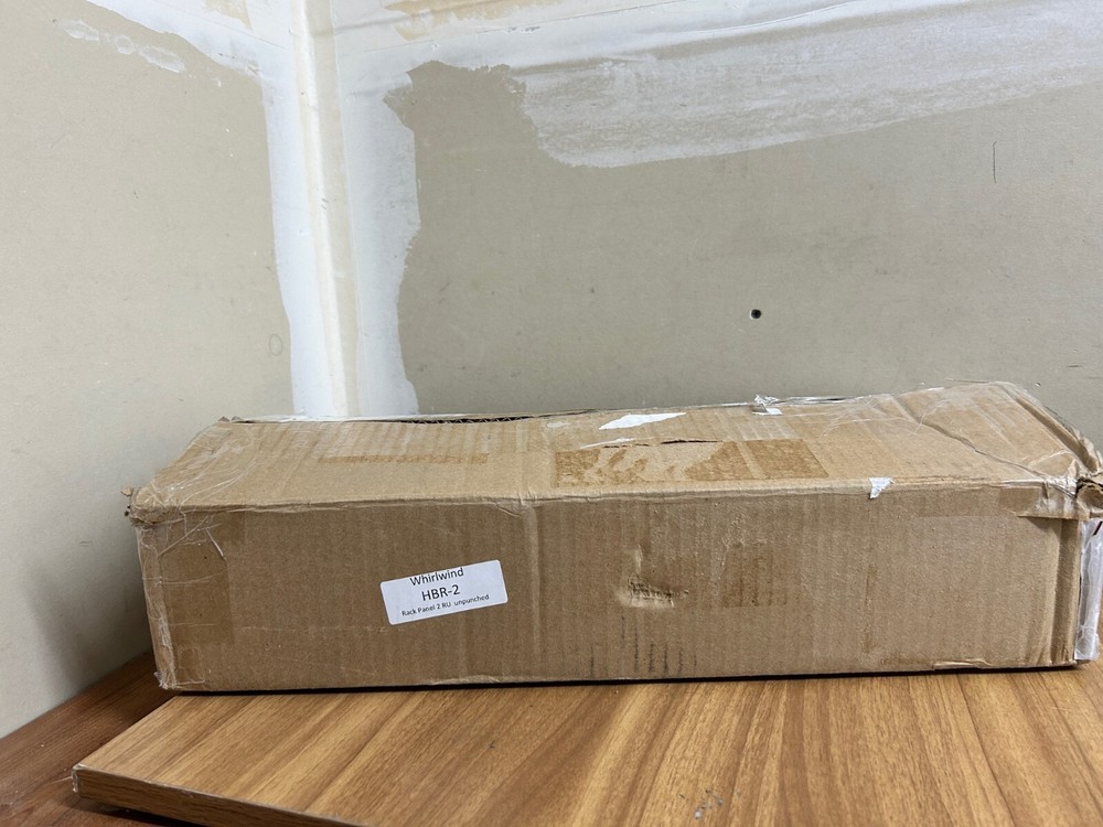 Whirlwind HBR-2 RACK PANEL 2 RU UNPUNCHED