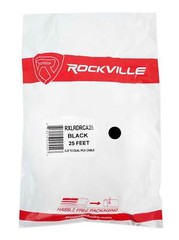 Rockville RXLRDRCA25 25′ Ft. XLR to Dual RCA Pro Audio Cable 100% Copper
