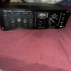 Realistic MPA-90 Model 32-2024 100W Amplifier AC 120V 60Hz, Tested & Working