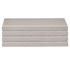 VEVOR 4 PCS Acoustic Wall Panels 2 in Thick 23.6 x 11.8 in Self-adhesive Camel