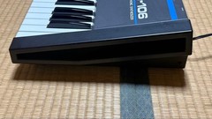 Roland Juno-106 Analog Synthesizer Manual Pedal Case 100V Japan Vintage Tested