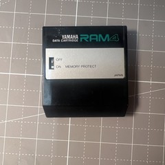 YAMAHA RAM4 Data Cartridge for DX7II Lot of 3 * Not Working