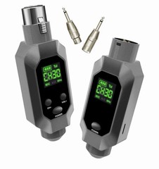New Beigrad Ultra High Frequency Microphone Wireless System – Gray