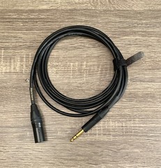 Canare L-4E6S Star Quad | 10 FT | Gold Male XLR to TRS Balanced Interconnect