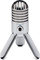 SAMSON Meteor Mic USB Studio Condenser Microphone (Chrome)