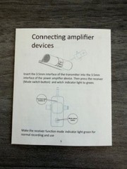 Lavalier Wireless Microphone USB-C, + Lightning + 3.5mm AV plug