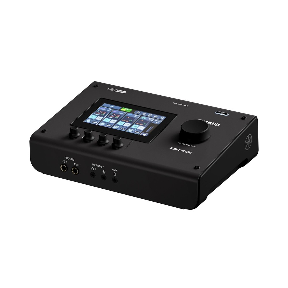 Yamaha URX22-B 4×2 USB-C Audio Interface – Black