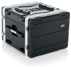 Gator Cases Lightweight Molded 8U Rack Case with Heavy Duty Latches 19.25″ depth