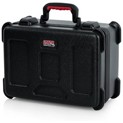 Gator Cases ATA Molded Polyethylene Case with Foam Drops for 30 Wired Microphone
