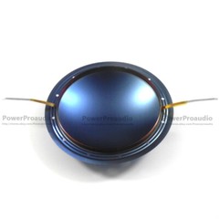 1PCS 72.2 mm Blue Titanium Repairkit diaphragm voice coil -flat wire ,2.84 “