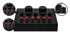 Technical Pro MIX1 Rechargeable Podcast Recording USB/Bluetooth MIxer+Microphone