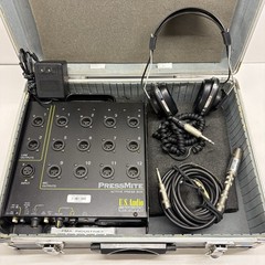 Whirlwind PressMite Active Press Box 2 Line/12 Mic Out Tested w/ Adapter Case
