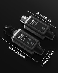 STRICH UHF Wireless Microphone System with XLR 16CH for Church Karaoke | 9-24V