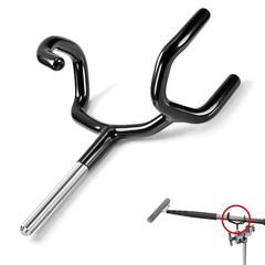 ATian Microphone Metal Boom Pole Holder Audio Cradle boom pole stand