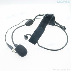 ME3 Dynamic Face Headset Microphone for SHURE Wireless Head wear Mics TA4F mini