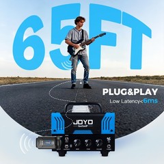 5.8GHz Wireless Guitar Transmitter Receiver 4 Channel Rechargeable Cordless G…