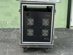 D&B Audiotechnik D12 Power Amp Rack PackageW/3 D12, Distro, Cables #1127 THS