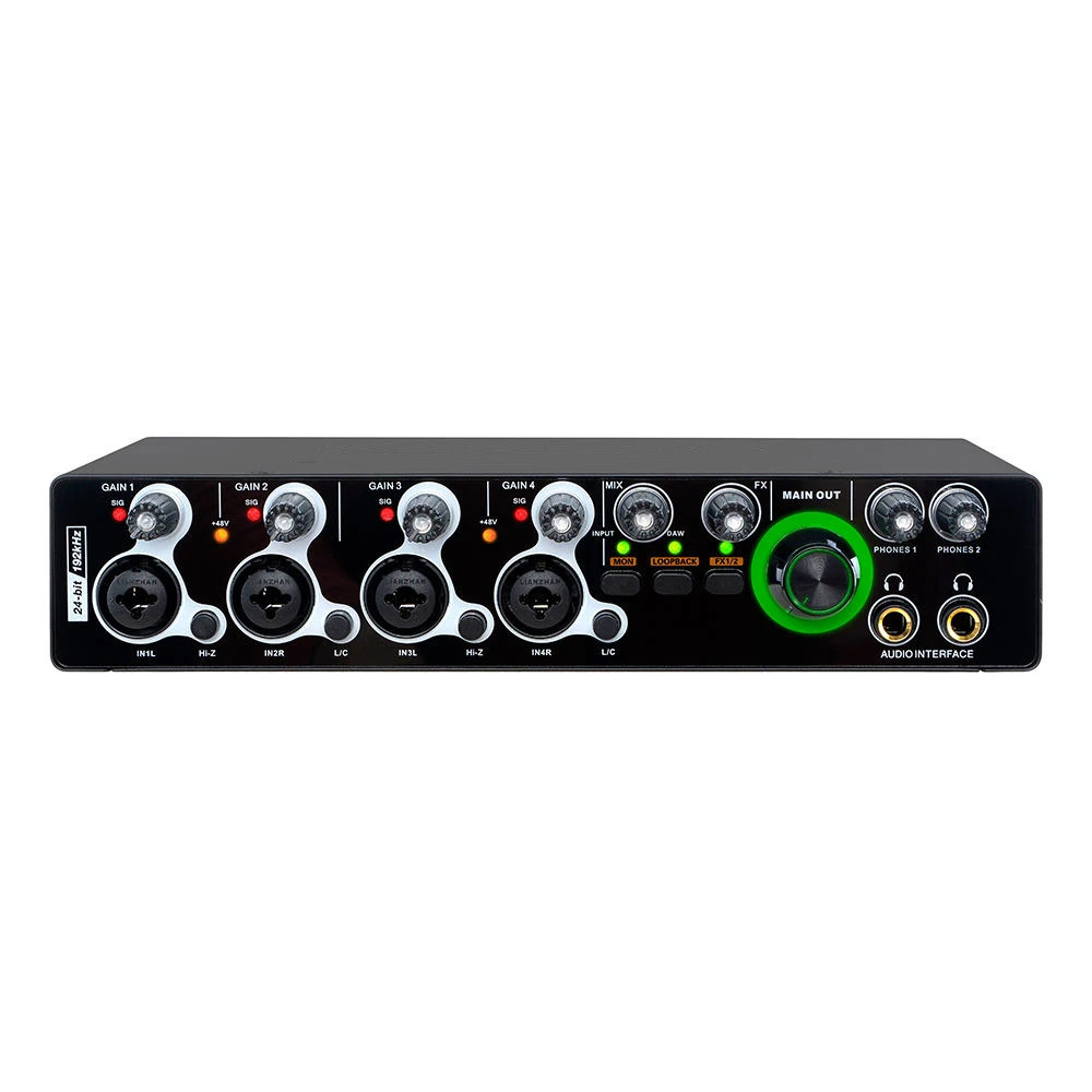 High Quality E-44 Upgrade 24Bit 192KHz 4 Input 4 Output USB Audio Interface