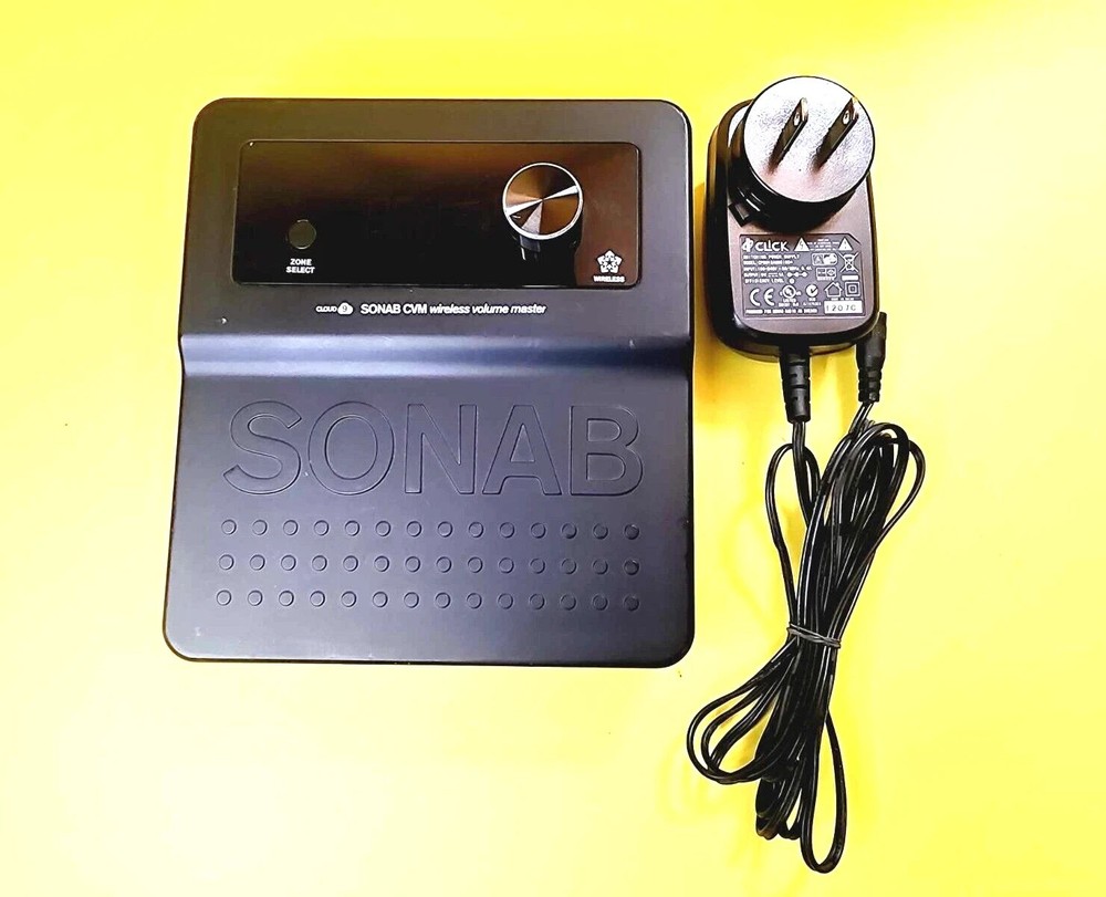 CLOUD 9 SONAB CVM WIRELESS SOUND MASTER VOLUME CONTROL AUDIO QUALITY PLUG N PLAY