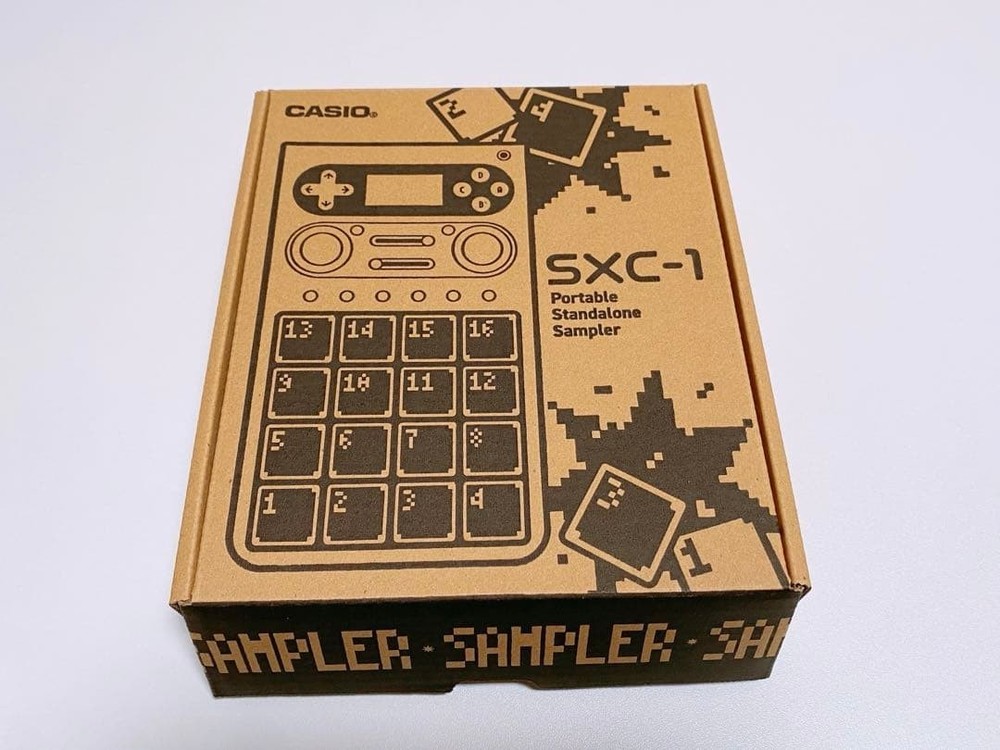 CASIO SXC-1 Portable Standalone Sampler Built-in Mic 16 Pad / NEW JAPAN