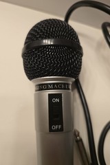 The Singing Machine Karaoke Wired Microphone SMM-200