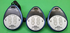 *AS IS* LOT OF 3 Audio Enhancement Infrared Teardrop Microphone Model AERC-07