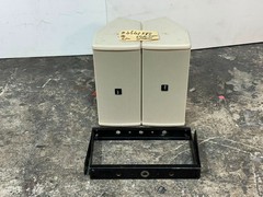 (2) KV2 Audio ESD5 Beige 5″ 2-Way Passive Full Range Speaker W/ Yoke #MS4540