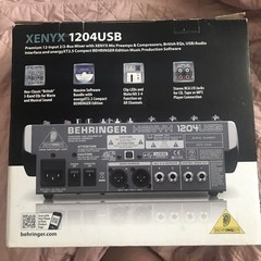 Behringer Xenyx 1204USB 12 Channel Analog Mixer