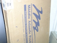 Middle Atlantic Products U1 1U 19″ In Inch Rack Shelf Tray 1SP 11DP W/FRONT USA