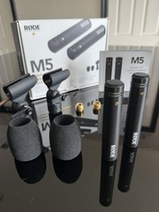 Rode M5 – MP Compact 1/2 Condenser Microphone pair / new