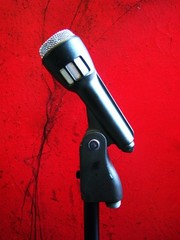 Vintage 1950’s Electro Voice 951 crystal microphone w stand 664 PROP DISPLAY # 5