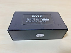 PYLE PS430 Compact 1 Channel 48V Phantom Power Supply for Condenser Microphone