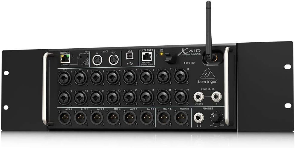Behringer X Air XR18 18-channel Tablet-controlled Digital Mixer