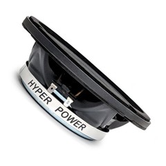 HyperPower 6.5″ Shallow Mount Speaker 400-Watt RMS Midrange 8-ohm HP8665 2-pack
