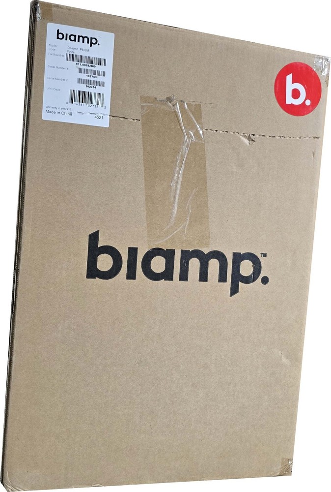 New In Box Pair Biamp Desono P6-SM 2-Way 6.5″ 60W Pendant Loudspeaker
