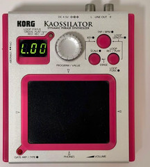 KORG KAOSSILATOR KO-1 Pink touchpad controls Very Good GP