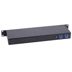 Portable Power Distro Units Powercon 1U Rack Mount Electrical Power Distribution