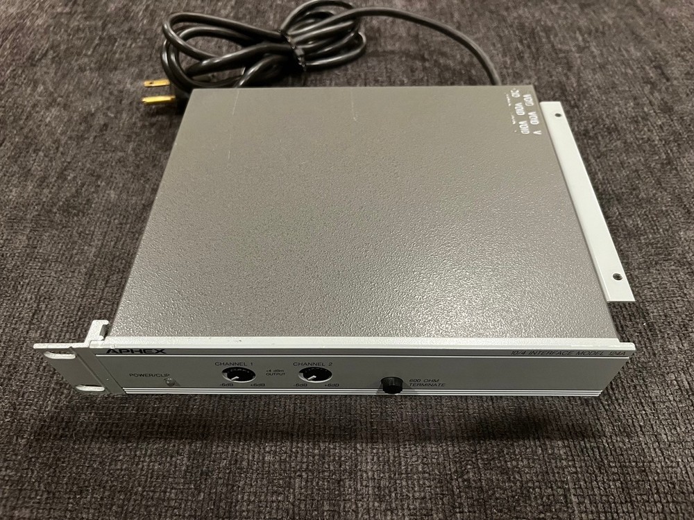 Aphex 124A Pro Line Level Converter +4/-10 Balanced Unbalanced Interface