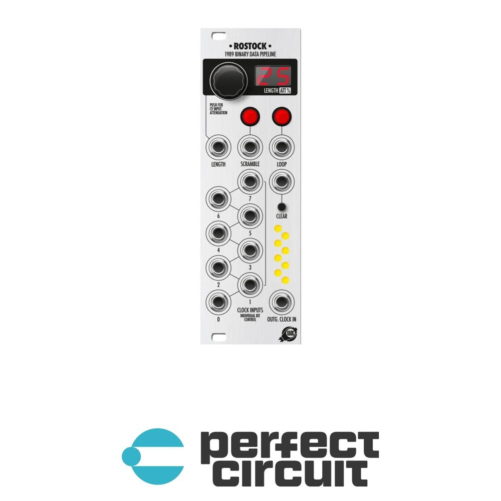 XAOC Devices Rostock Binary Data Pipeline EURORACK – NEW – PERFECT CIRCUIT