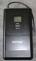 Shure SLX4/SLX1 w/ beyerdynamic TG-X 30/35 Head worn Mic & Lav. Mic H5 Freq.