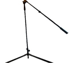 Amazon Basics Tripod Mic Stand Adjustable Holder Floor Microphone Boom Arm NEW